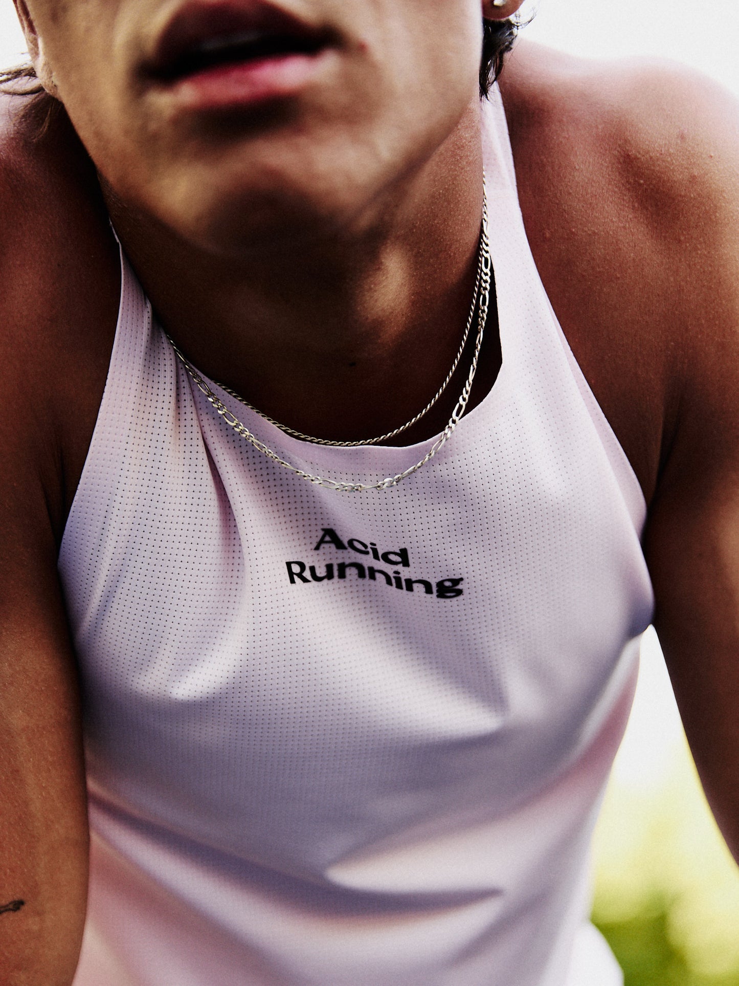 Men's Race Tank - Iced Pink