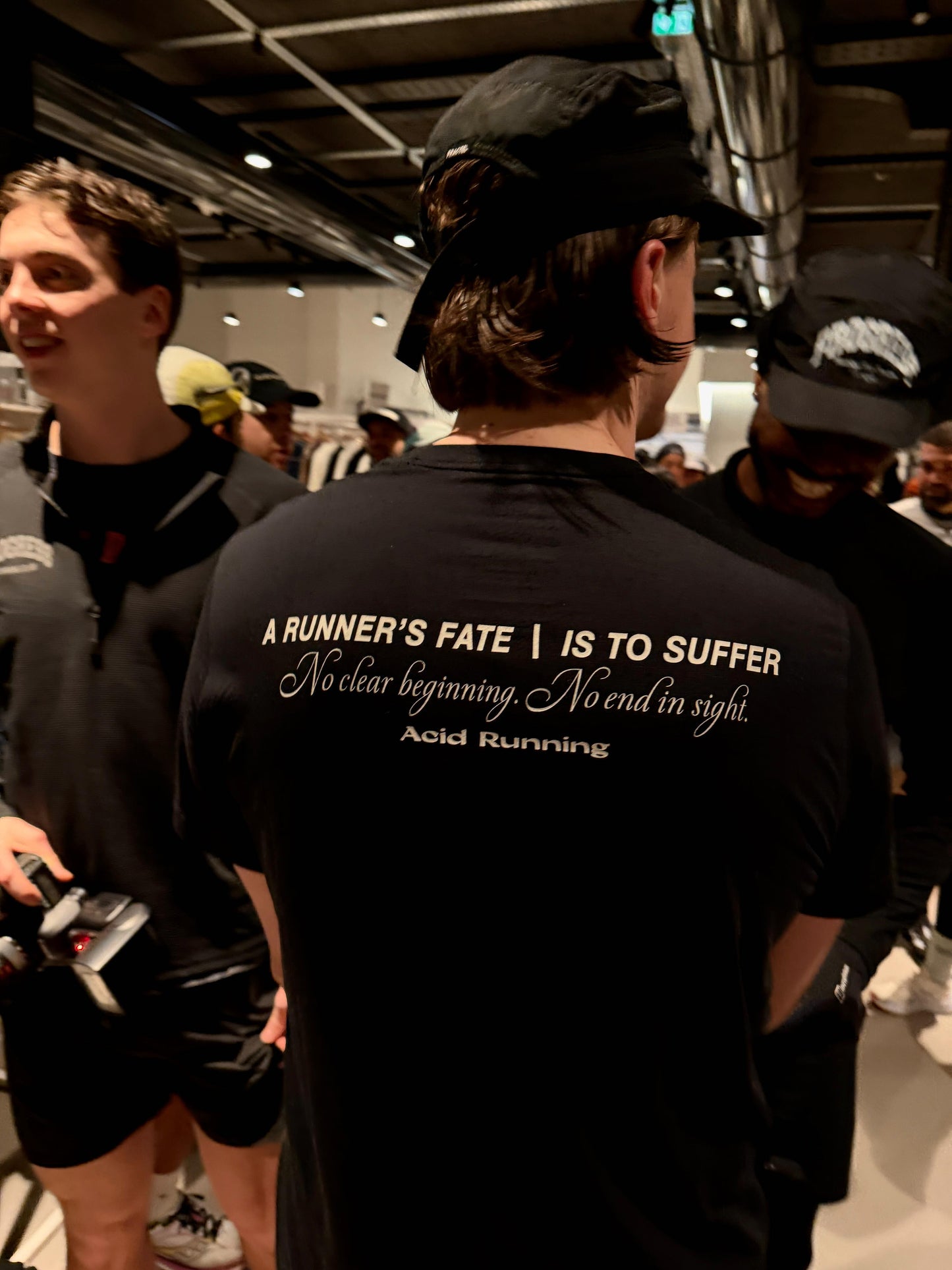 Runner's Fate T-Shirt - Black