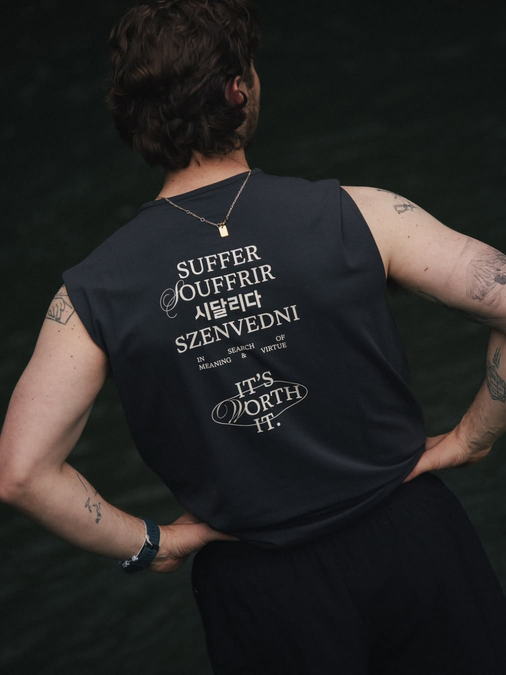 Worth It Tank - Black