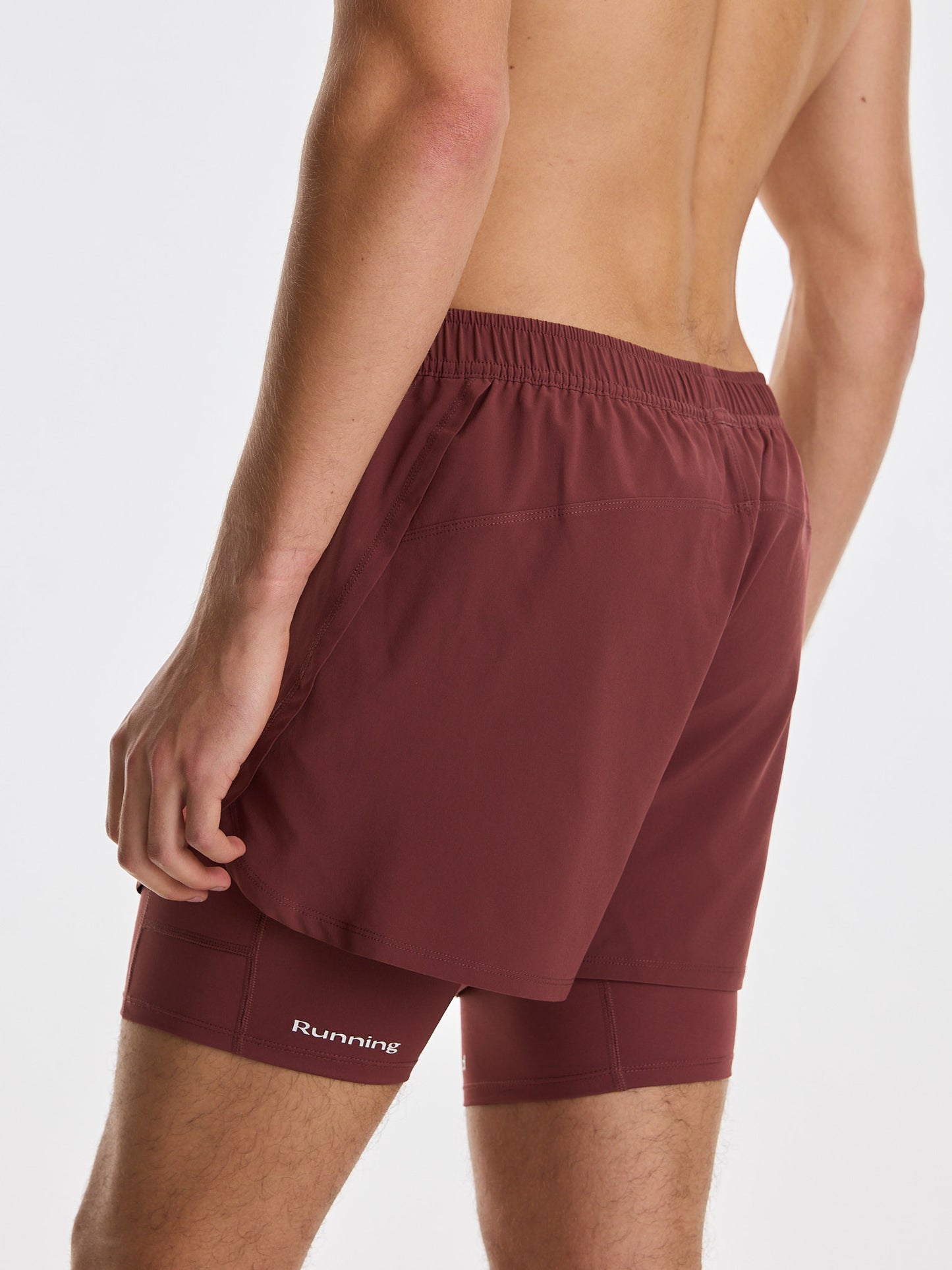 Men's 2-in-1 Shorts - Desert Clay