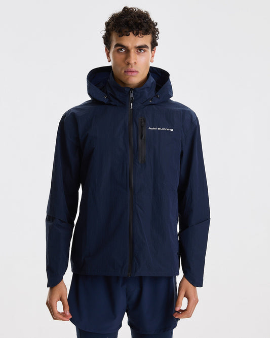 Men's Lightweight Running Jacket - Midnight Ink