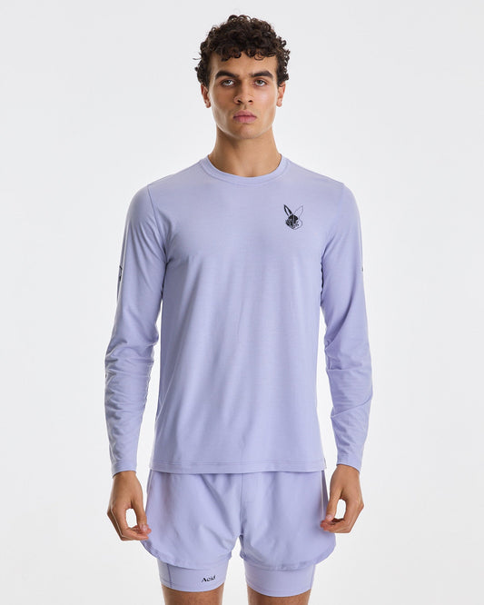 Men's Long Sleeve T-shirt - Violet Ash