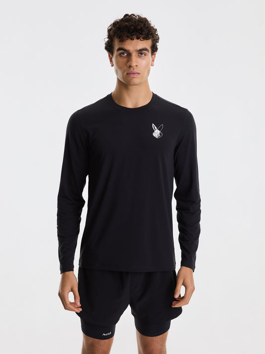 Men's Long Sleeve T-shirt - Black