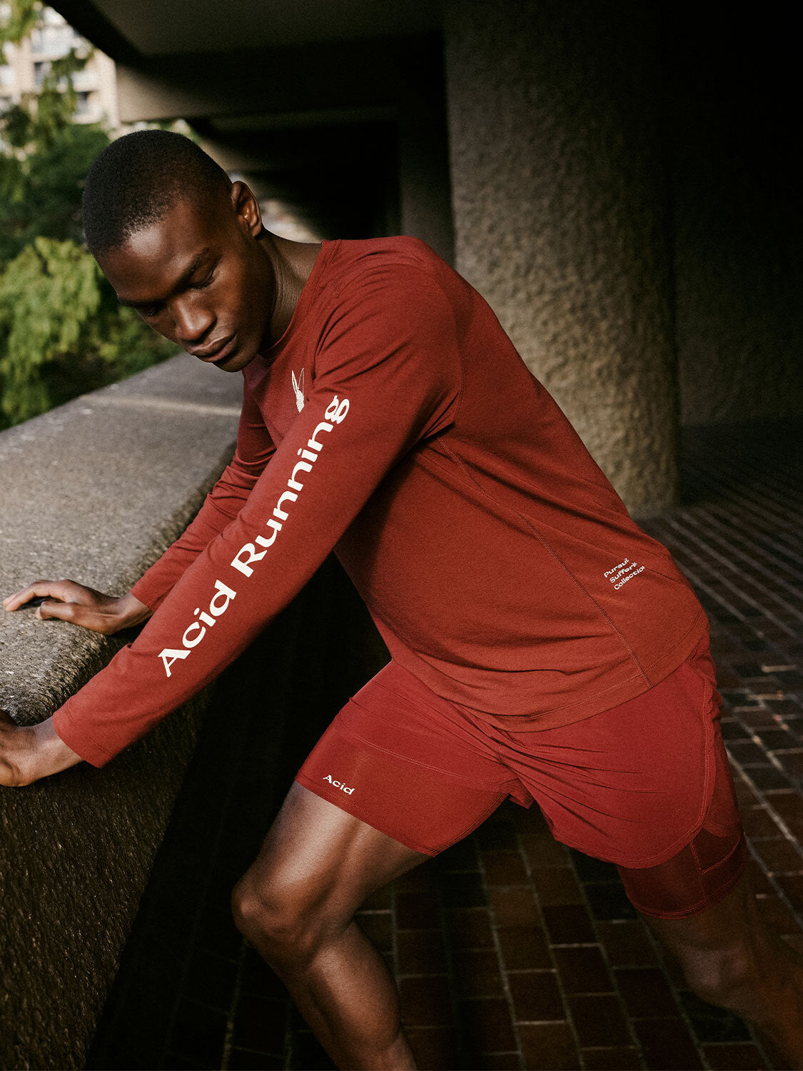 2-in-1 Shorts - Fired Brick