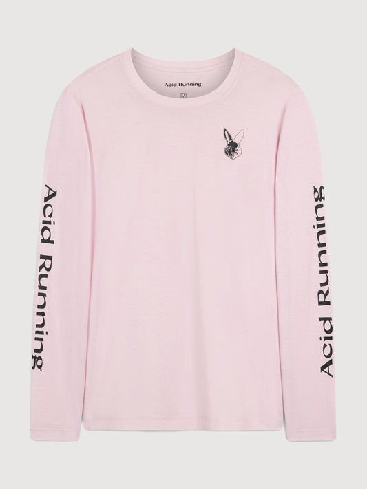 Long Sleeve T-shirt - Iced Pink
