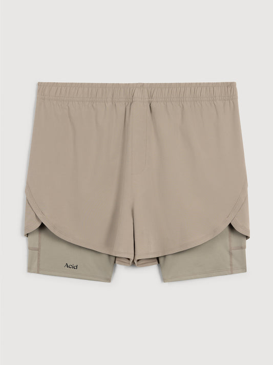 2-in-1 Shorts - Riverstone