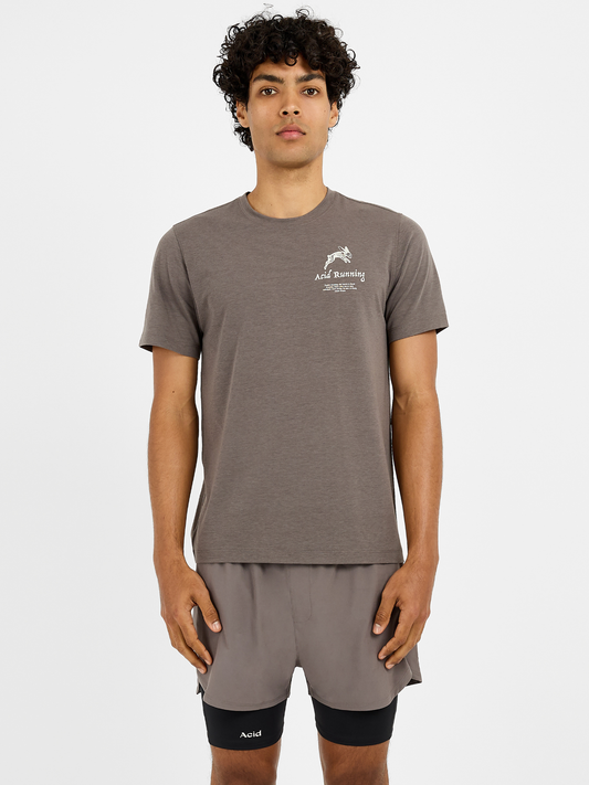 Men's A Runner's Dream T-Shirt - Shadow Taupe