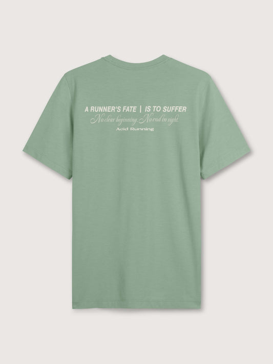 Runner's Fate T-Shirt - Iced Green
