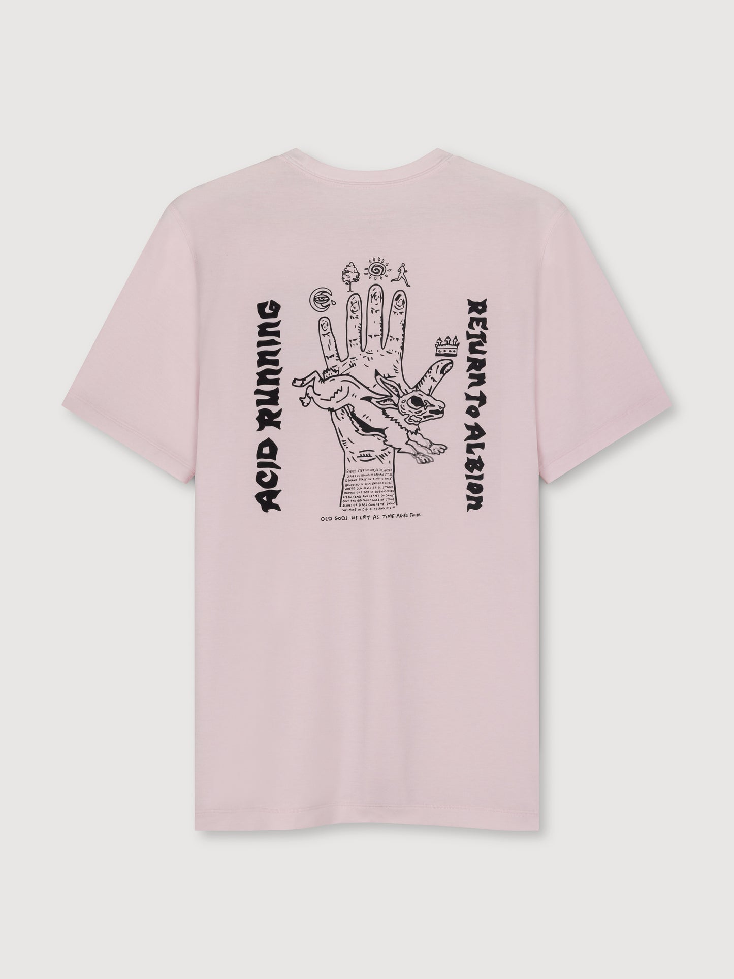 Albion T-Shirt - Iced Pink