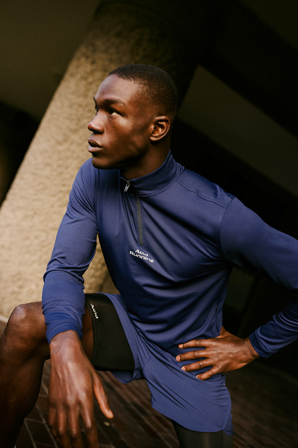 Quarter Zip - Navy