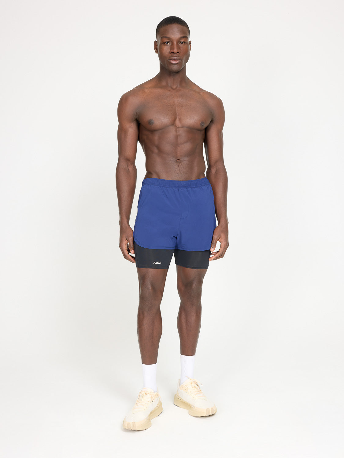 2-in-1 Shorts - Navy