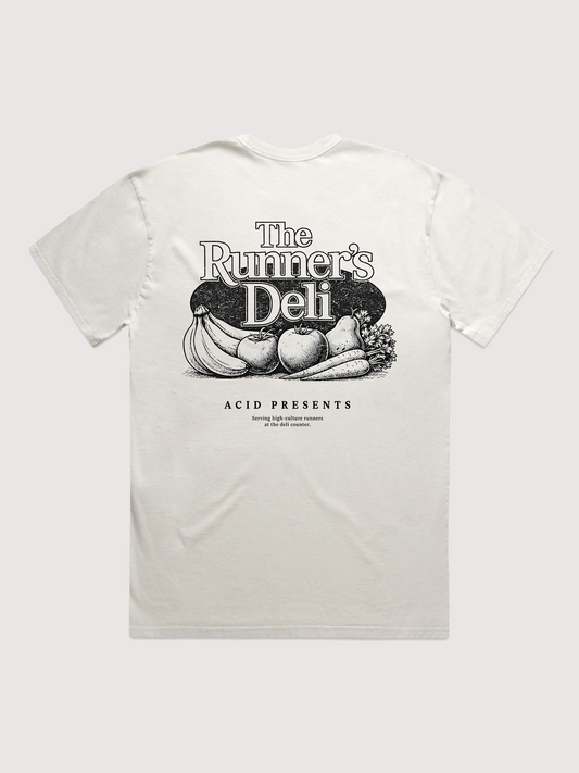 The Runner's Deli T-Shirt - Stone