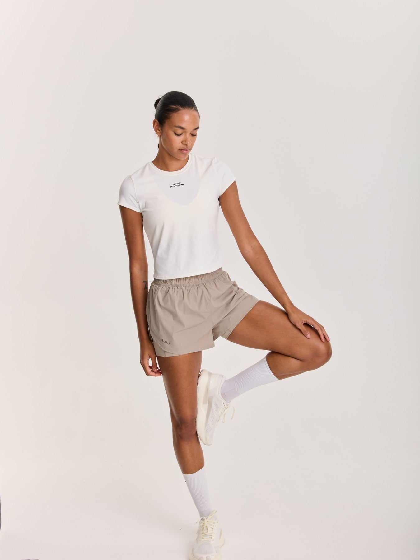Women's Fitted T-Shirt - Bone