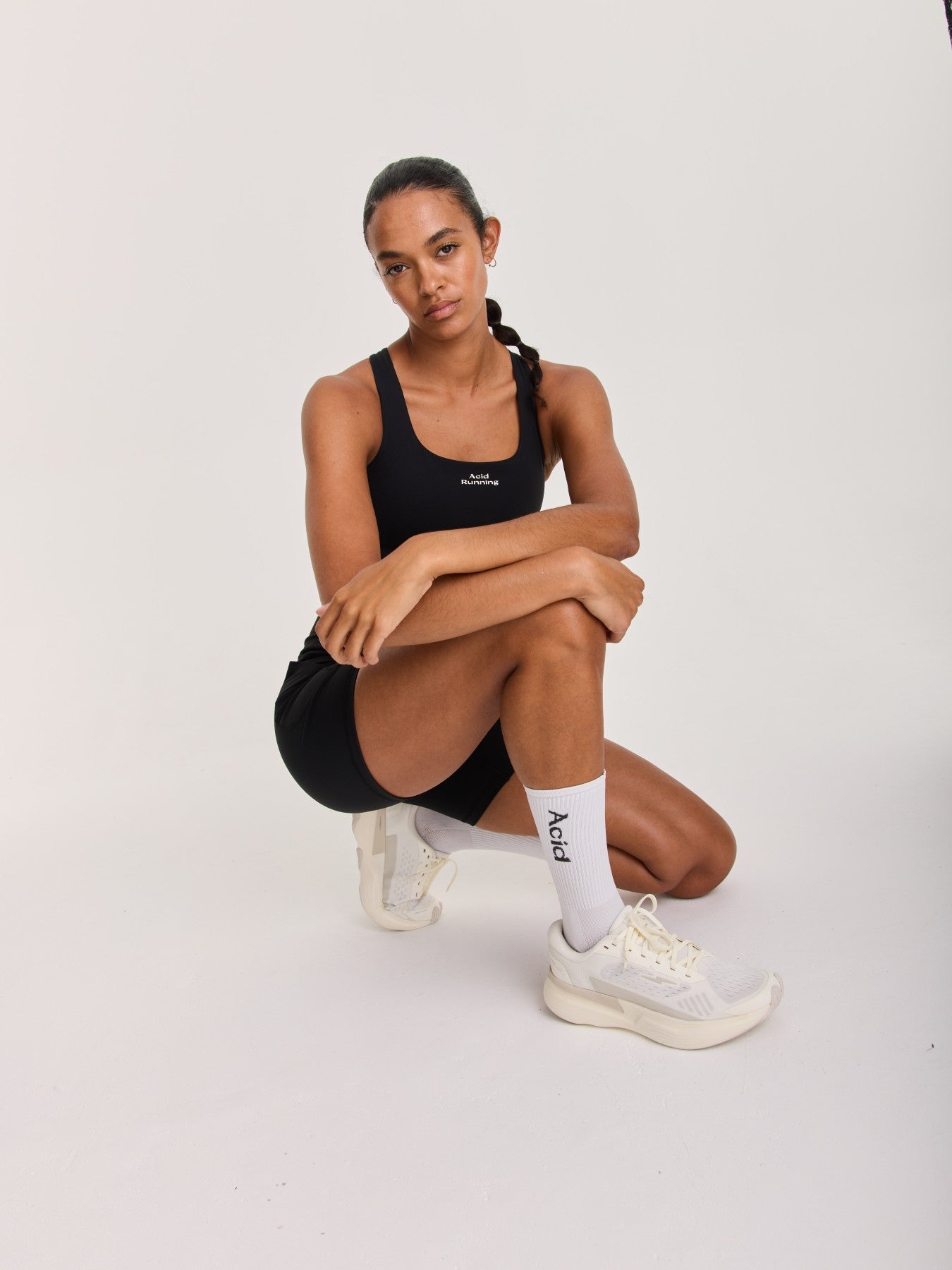 Women's High Impact Running Bra - Black