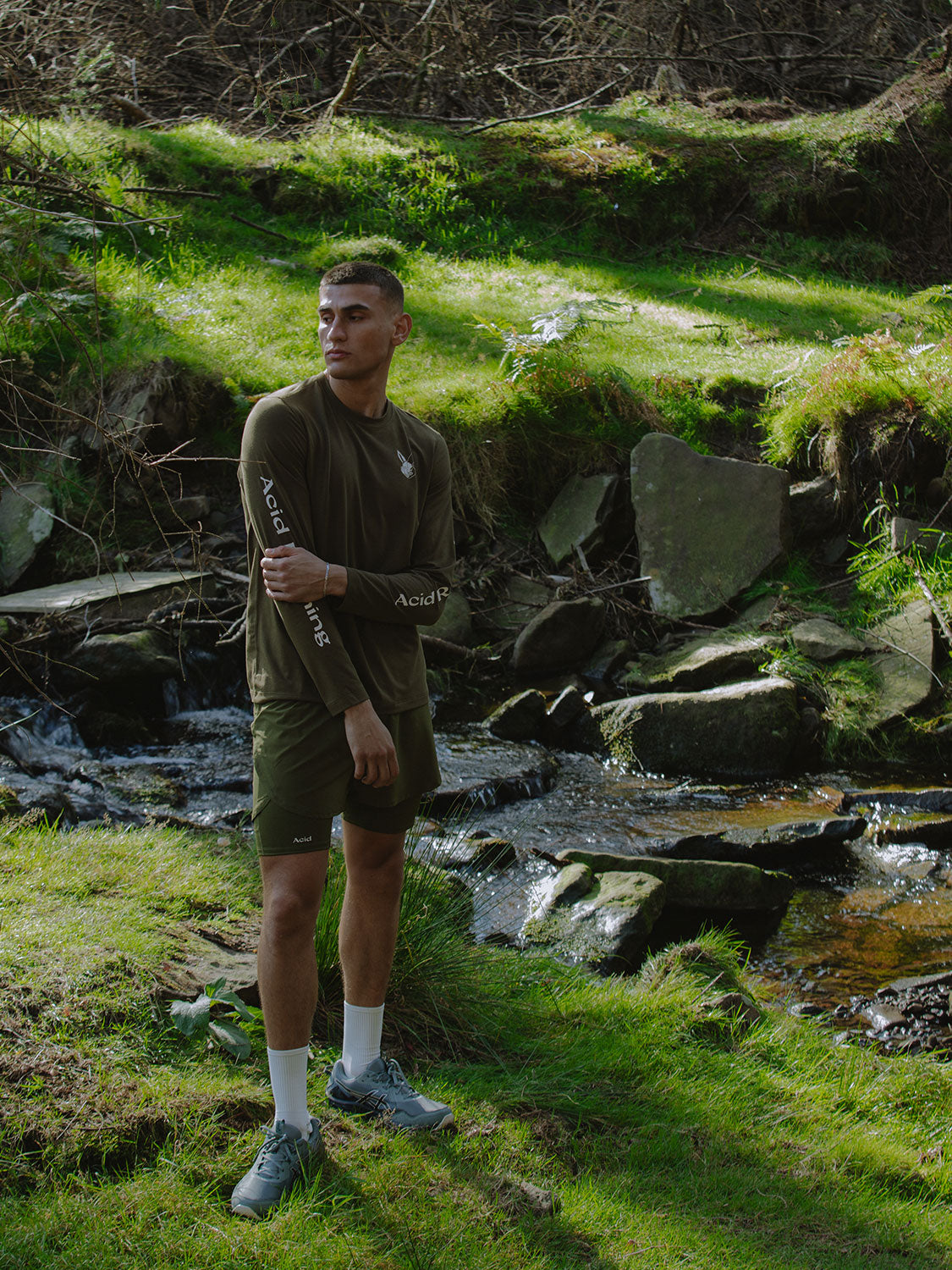 Long Sleeve T-shirt - Dark Olive