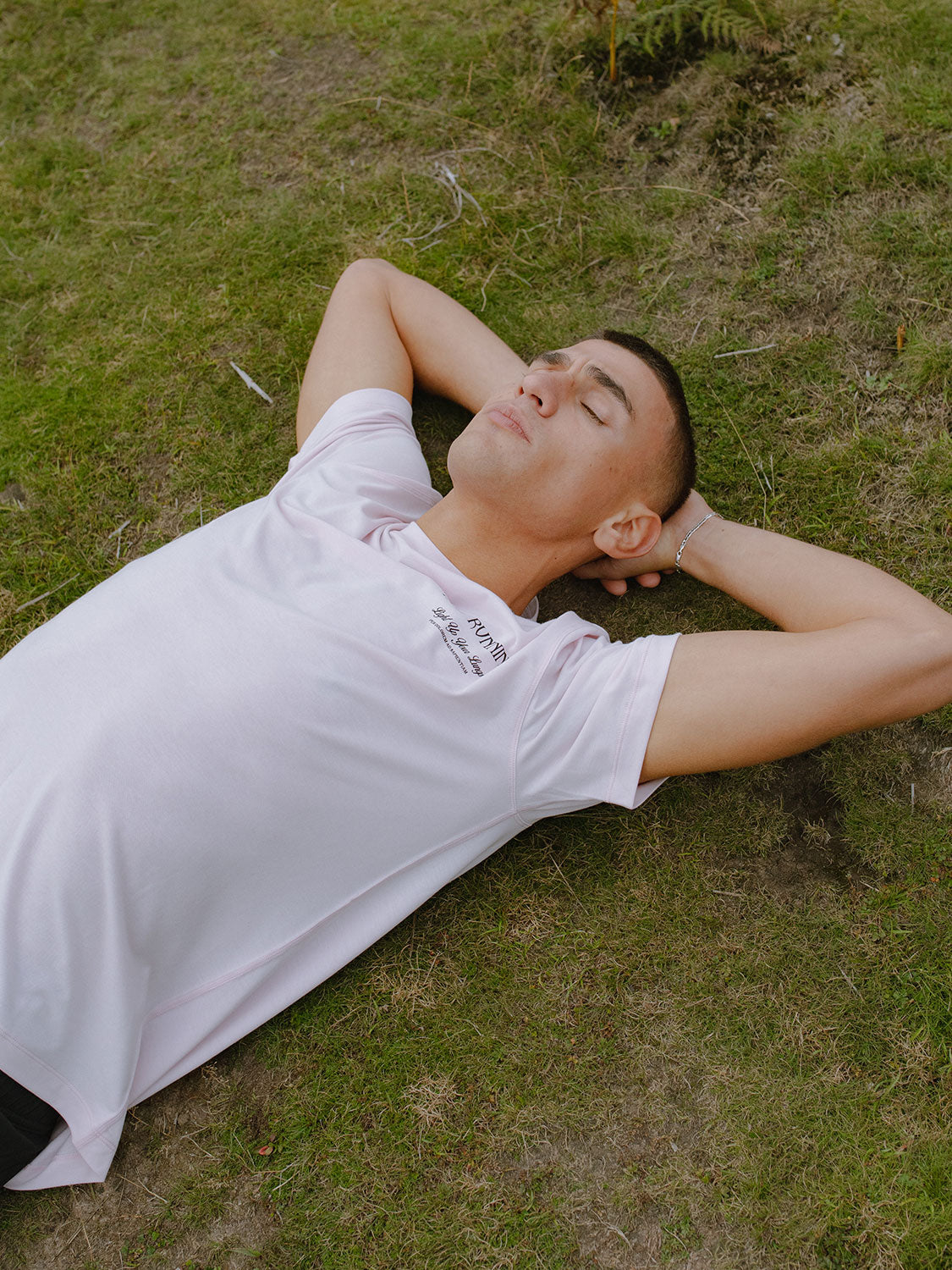 Light Up Your Lungs T-Shirt - Iced Pink