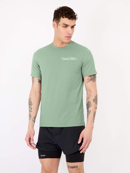 Runner's Fate T-Shirt - Iced Green