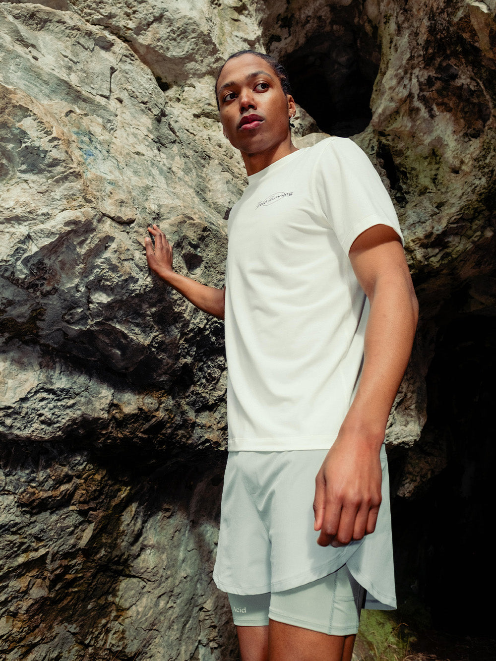 2-in-1 Shorts - Iced Green