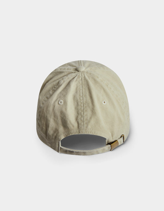 Vintage Washed Logo Cap - Sand