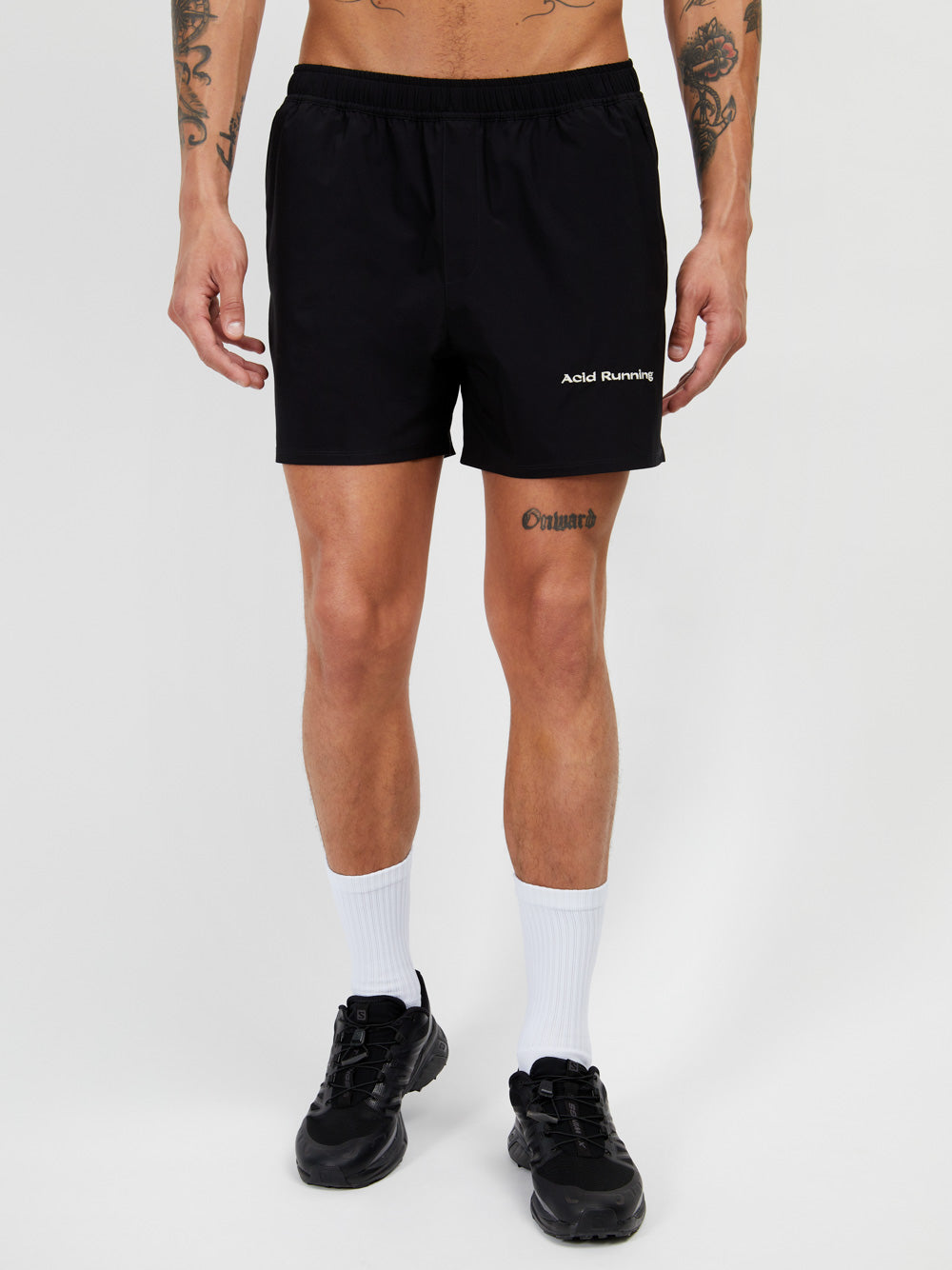 Acid Running Hybrid Shorts 2.0 in Black