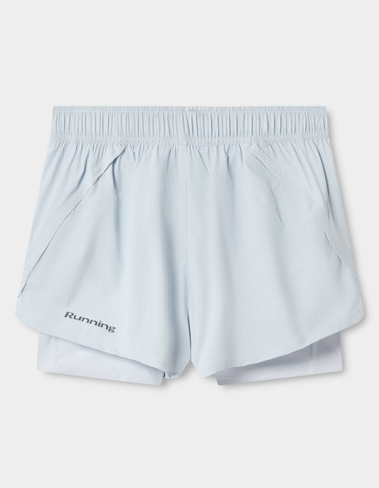 Women's 2-in-1 Shorts - Heather