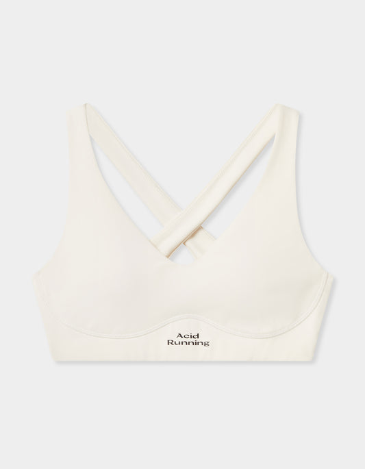 Women's Low Impact Running Bra - Bone