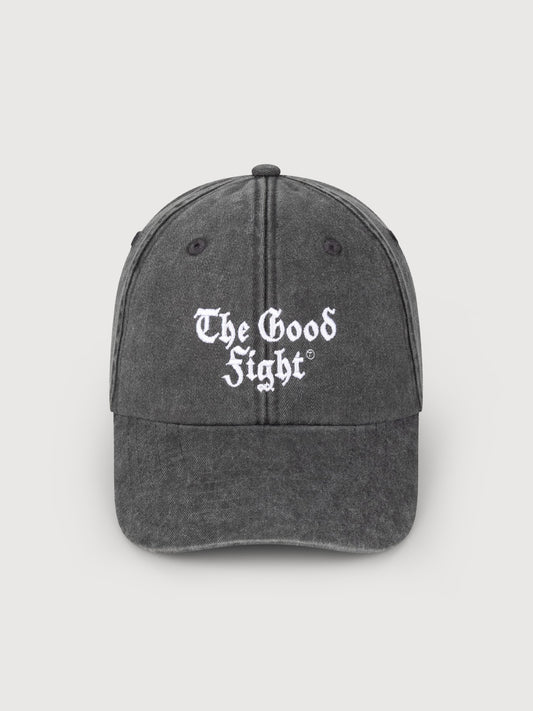 The Good Fight Cap - Washed Black