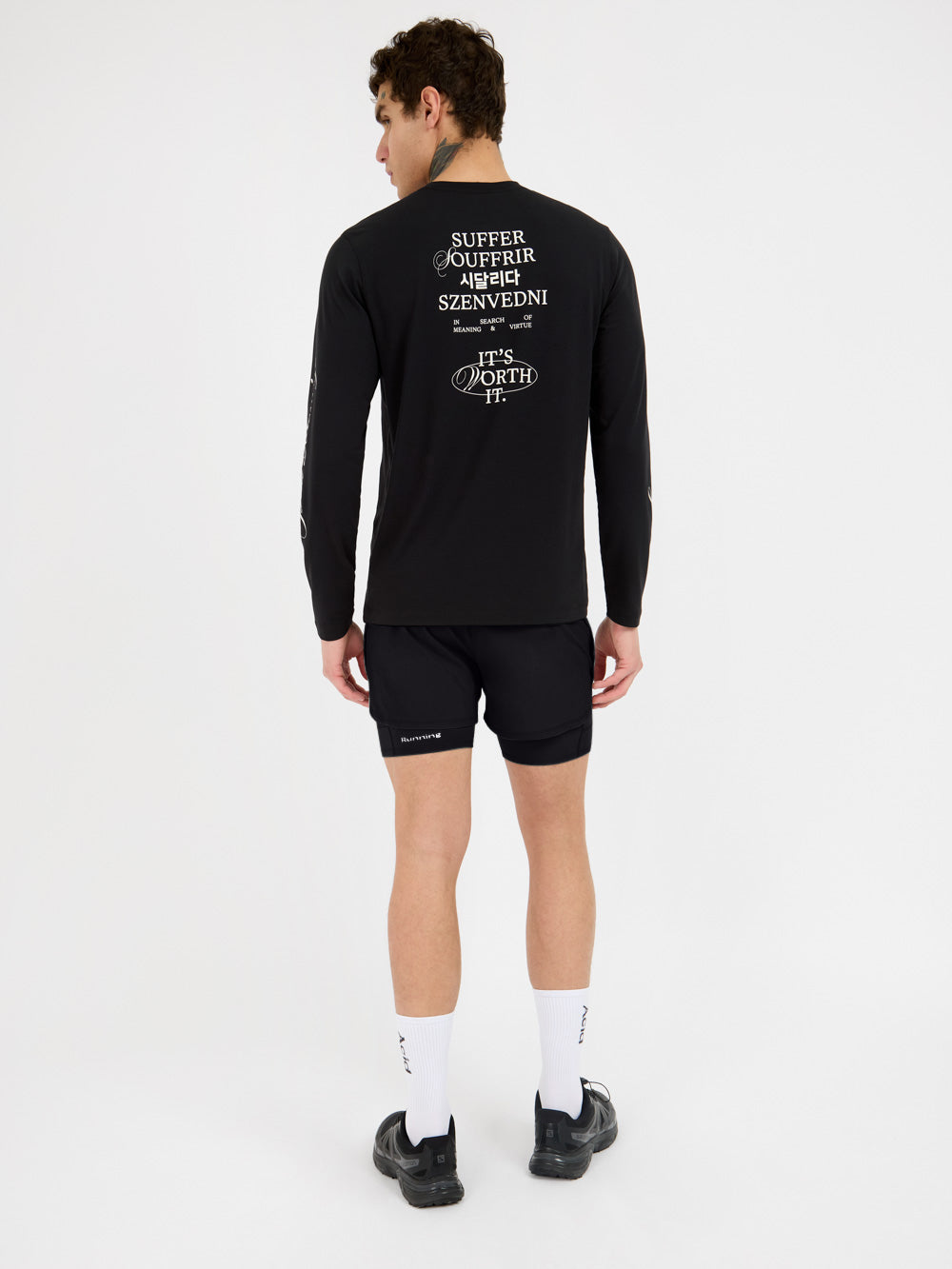 Worth It Long Sleeve - Black