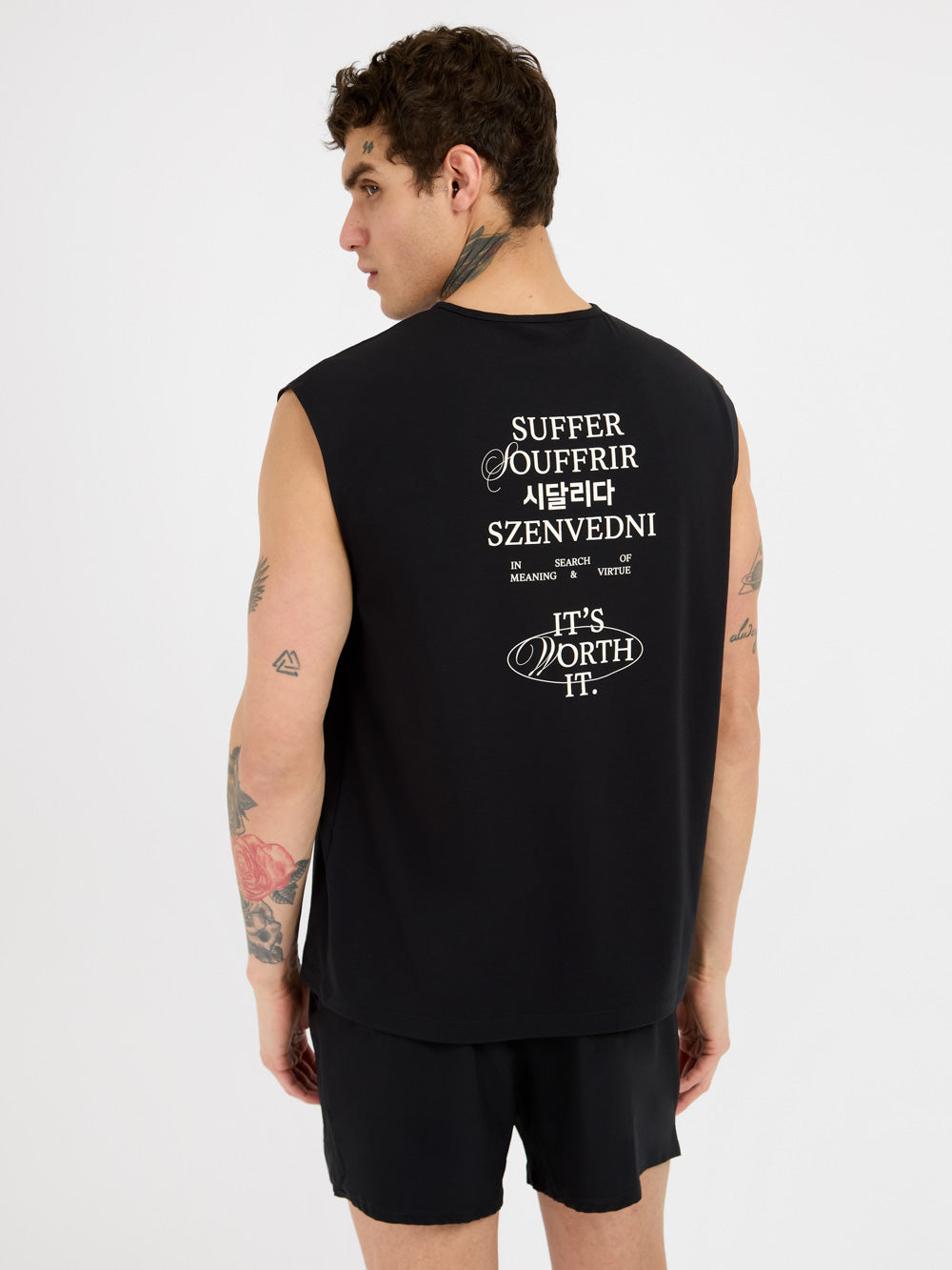 Worth It Tank - Black