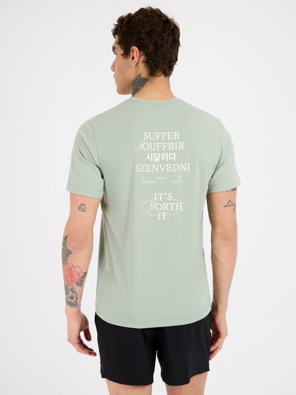 Worth It T-Shirt - Iced Green