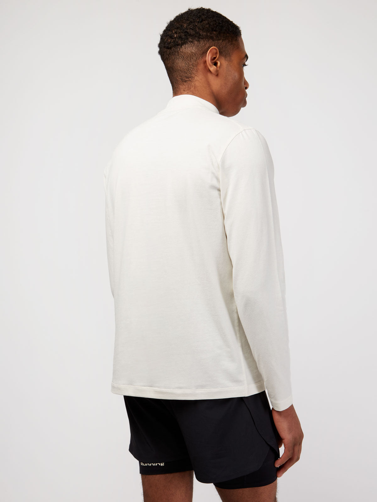 Mock Neck Long Sleeve - Bone