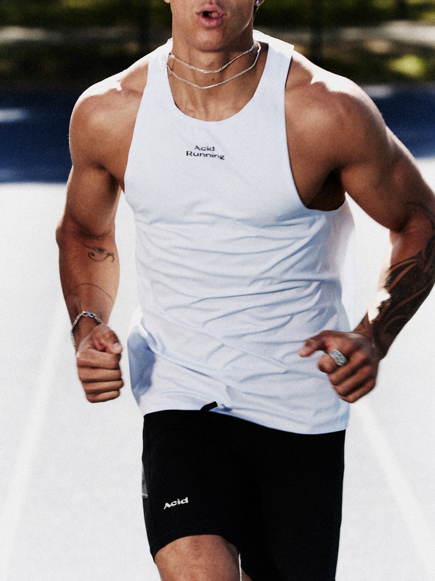 Men's Race Tank - Heather