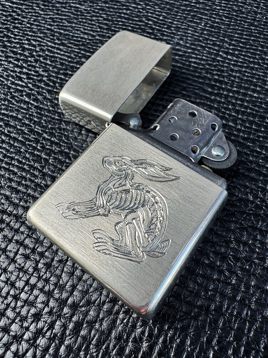Limited Edition | Acid Hare Sterling Silver Lighter
