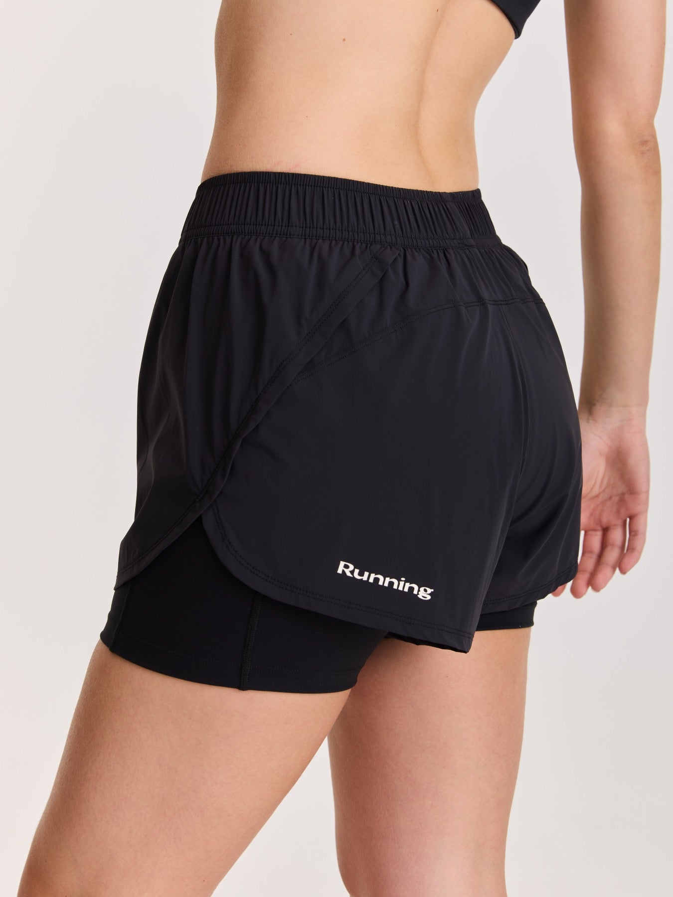 Women's 2-in-1 Shorts - Black