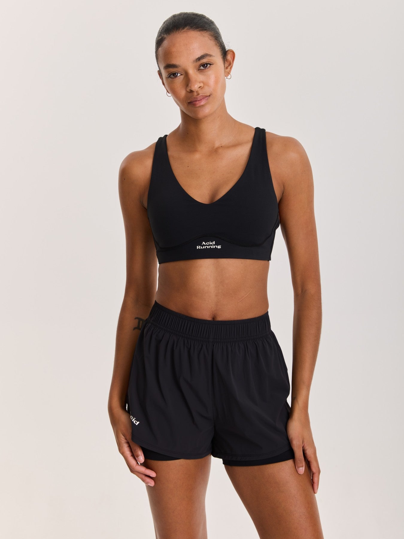Women's 2-in-1 Shorts - Black