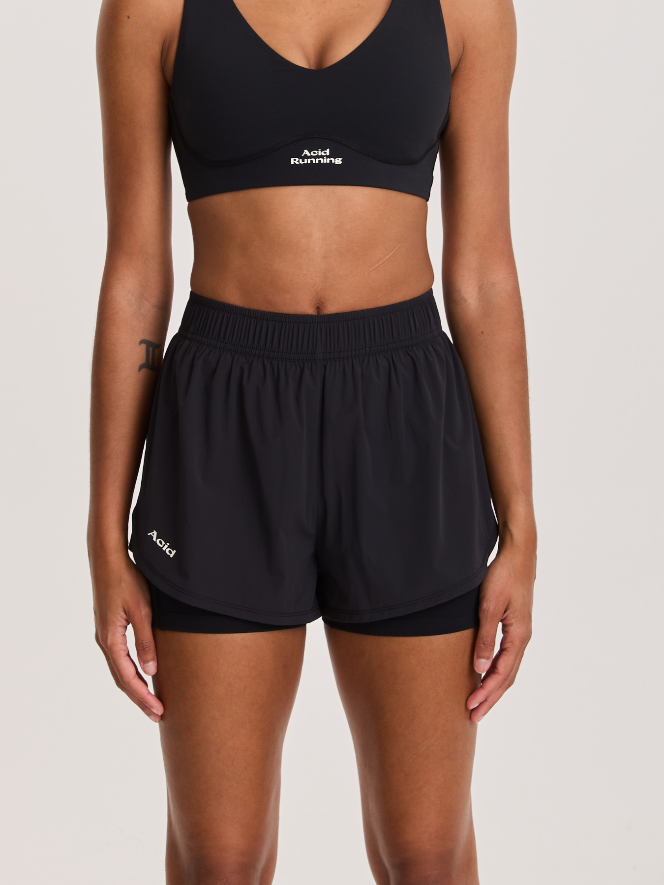 Women's 2-in-1 Shorts - Black