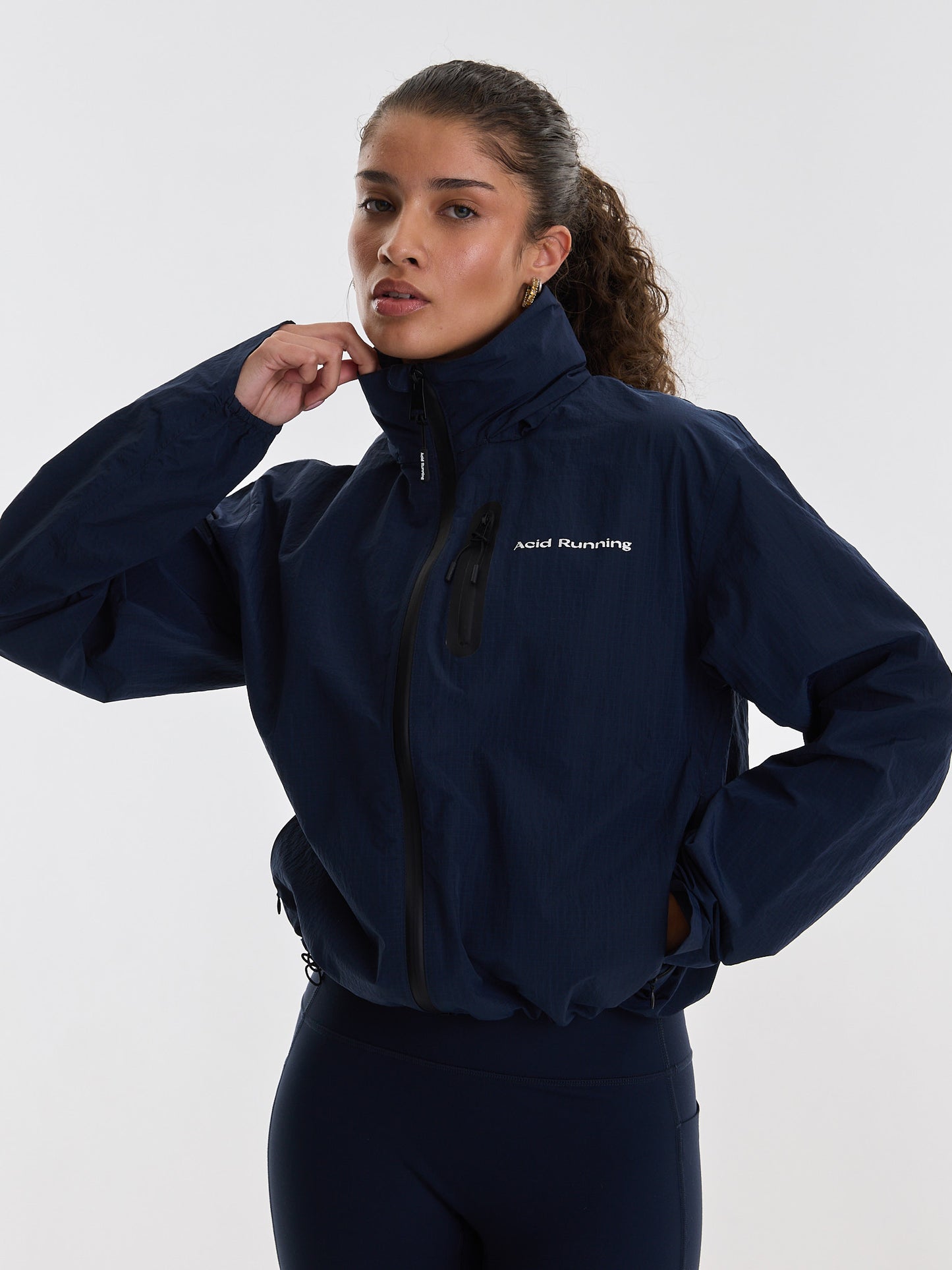 Women's Lightweight Running Jacket - Midnight Ink