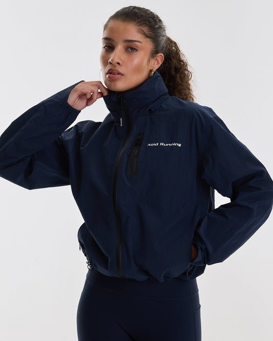 Women's Lightweight Running Jacket - Midnight Ink