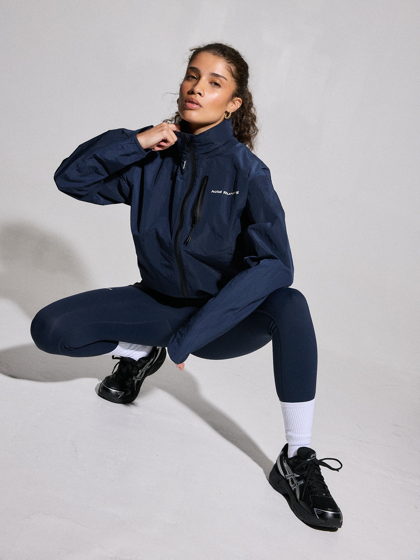Women's Lightweight Running Jacket - Midnight Ink