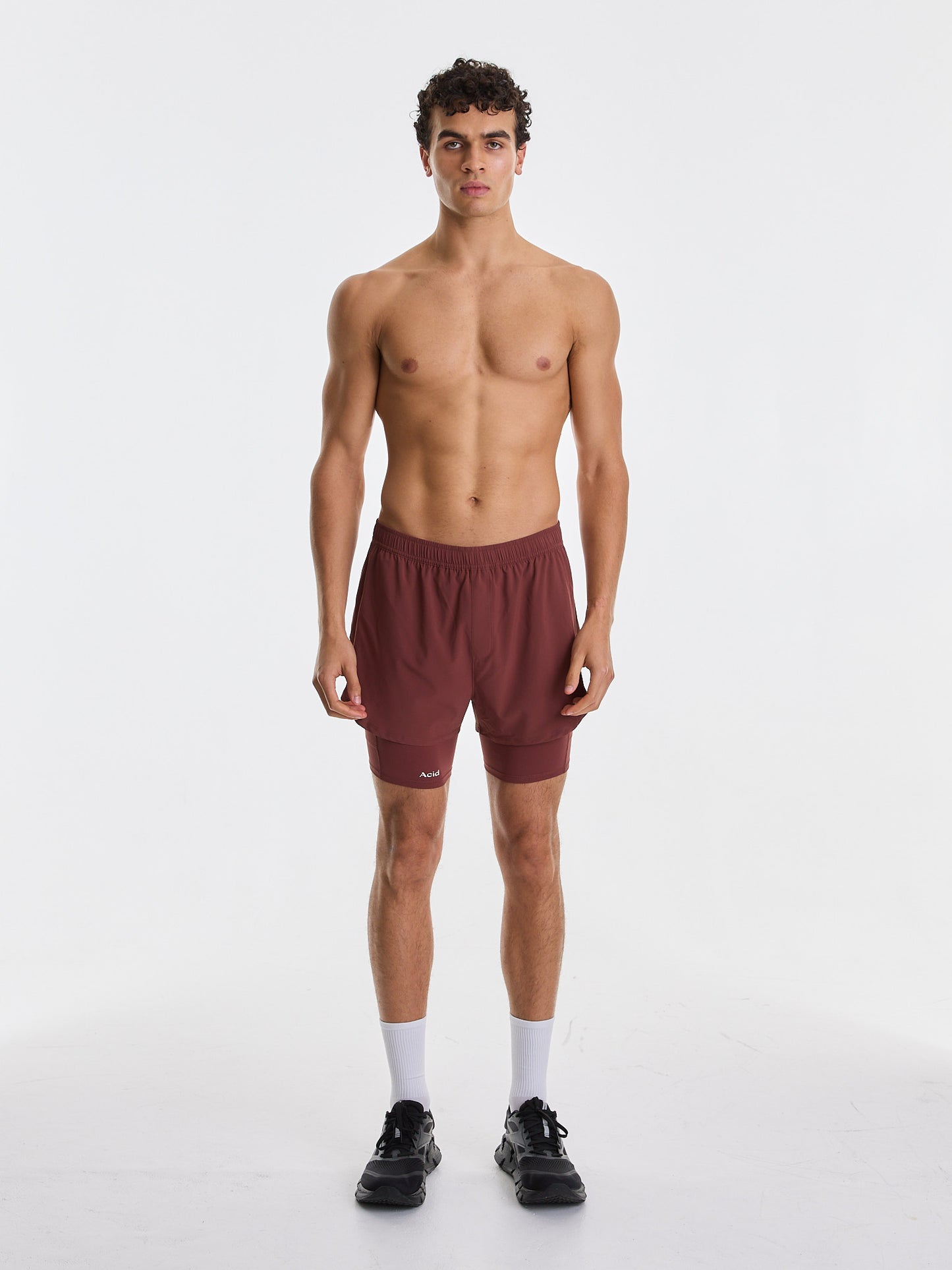 Men's 2-in-1 Shorts - Desert Clay
