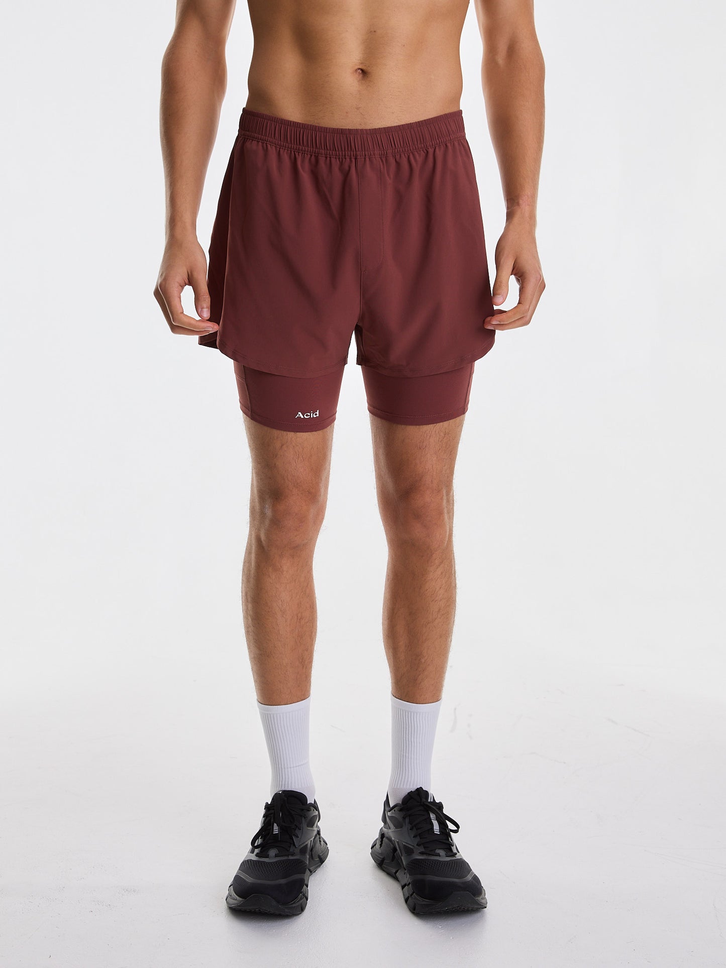 Men's 2-in-1 Shorts - Desert Clay
