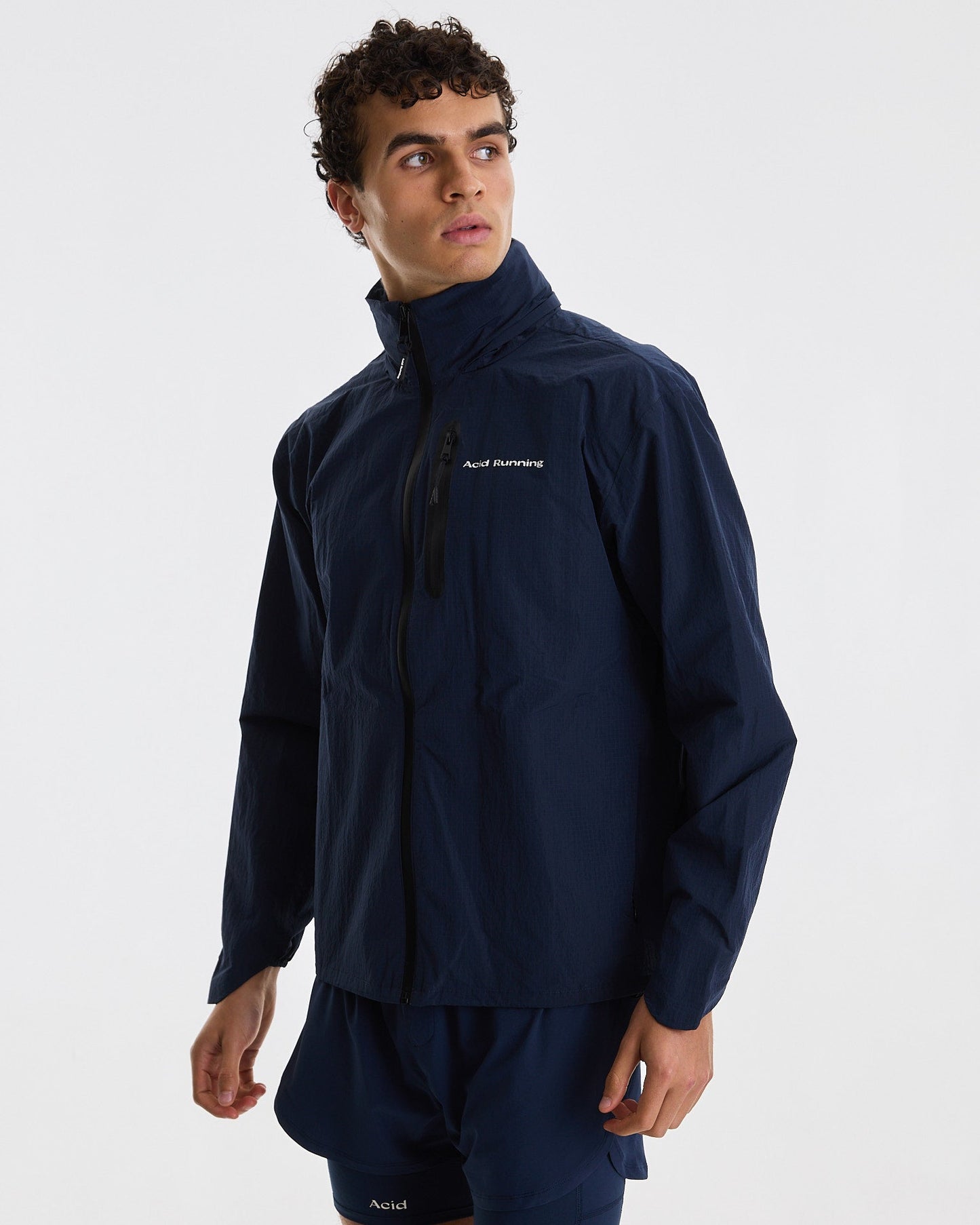 Men's Lightweight Running Jacket - Midnight Ink