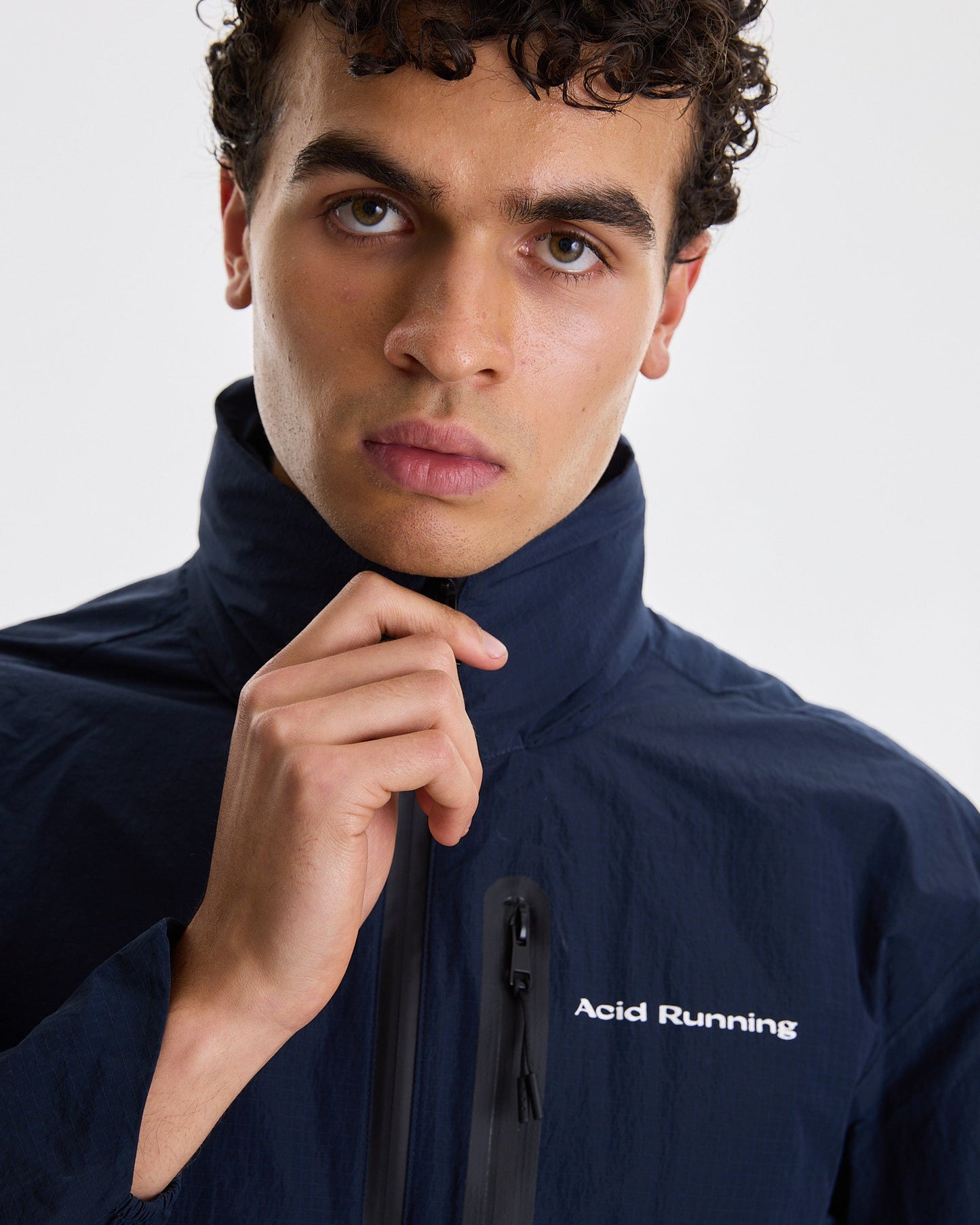 Men's Lightweight Running Jacket - Midnight Ink