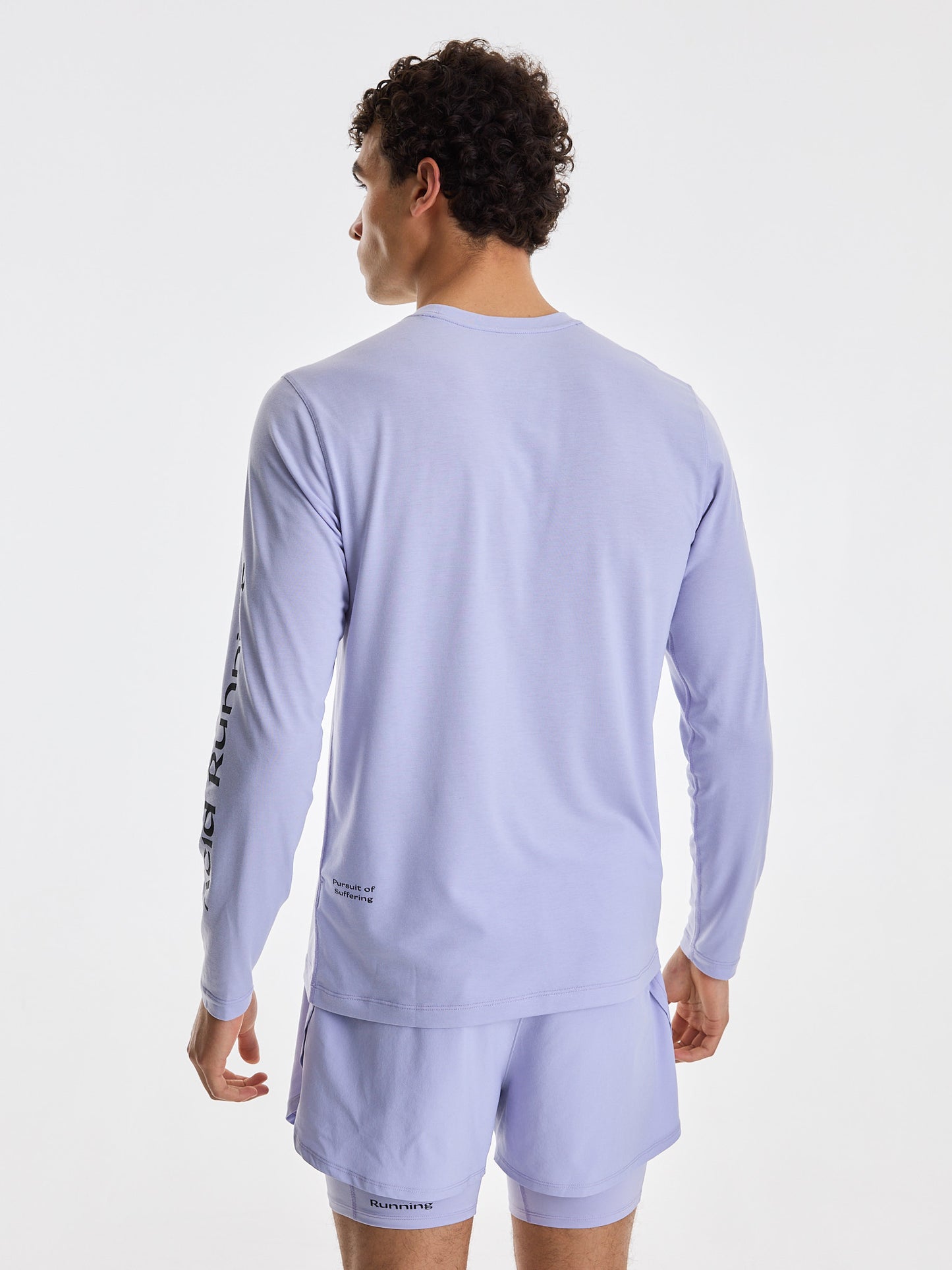 Men's Long Sleeve T-shirt - Violet Ash