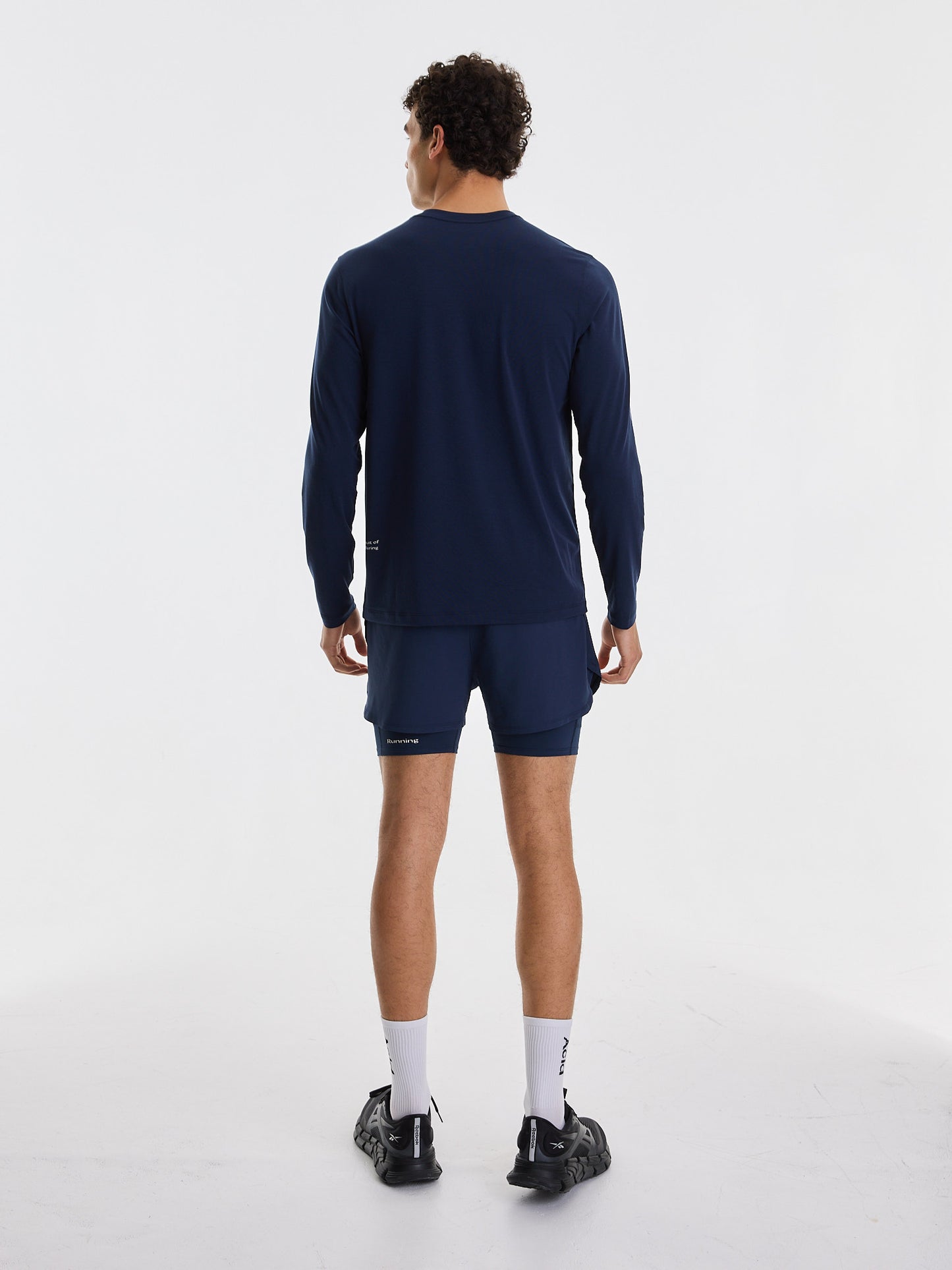 Men's Long Sleeve T-shirt - Midnight Ink