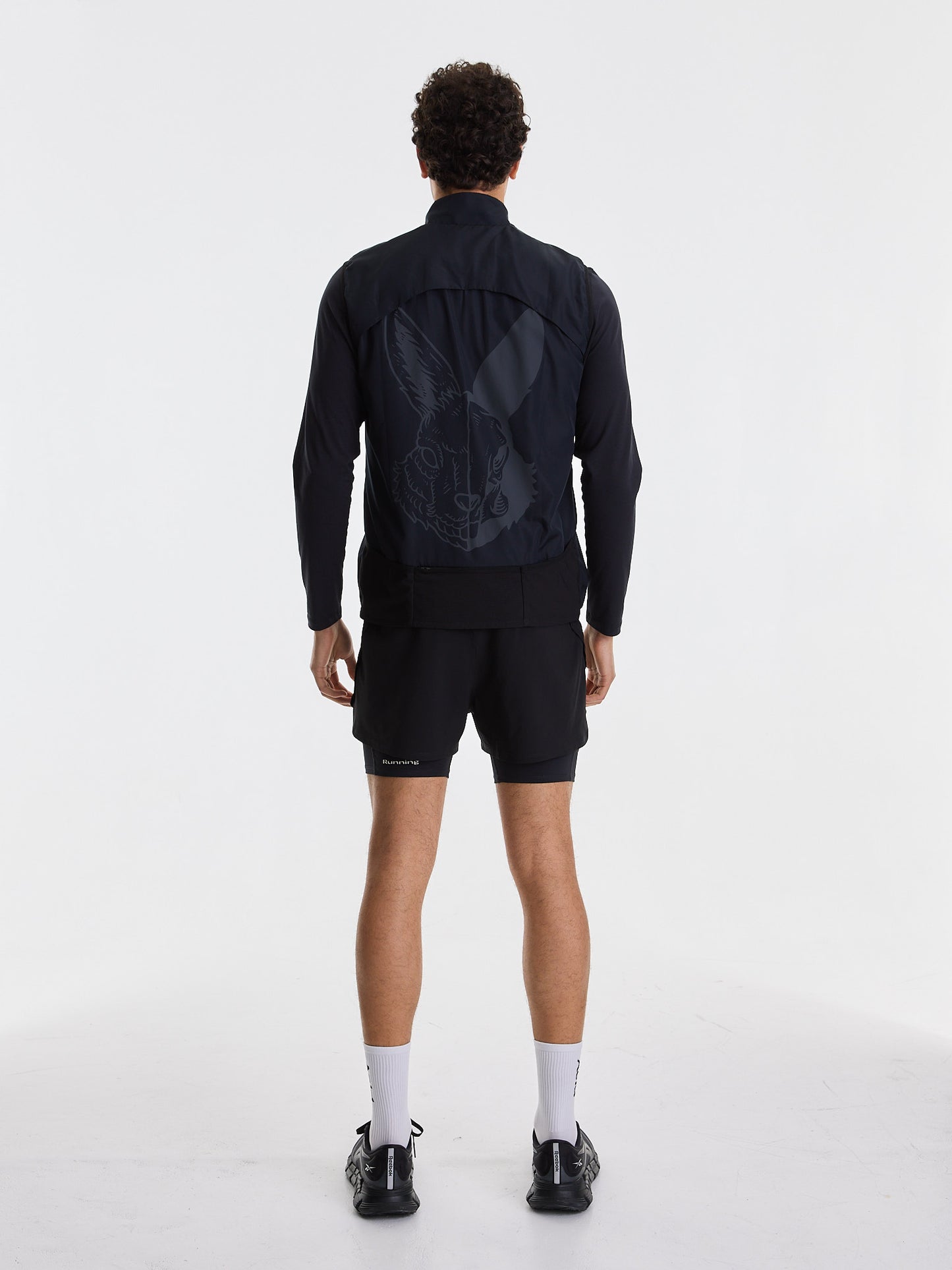 Men's Running Gilet - Black