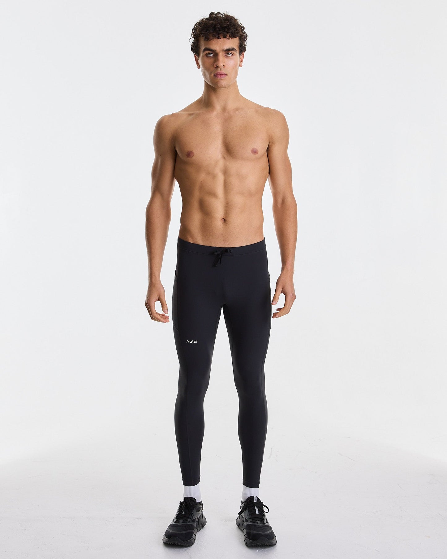 Men's Running Full Tight - Black