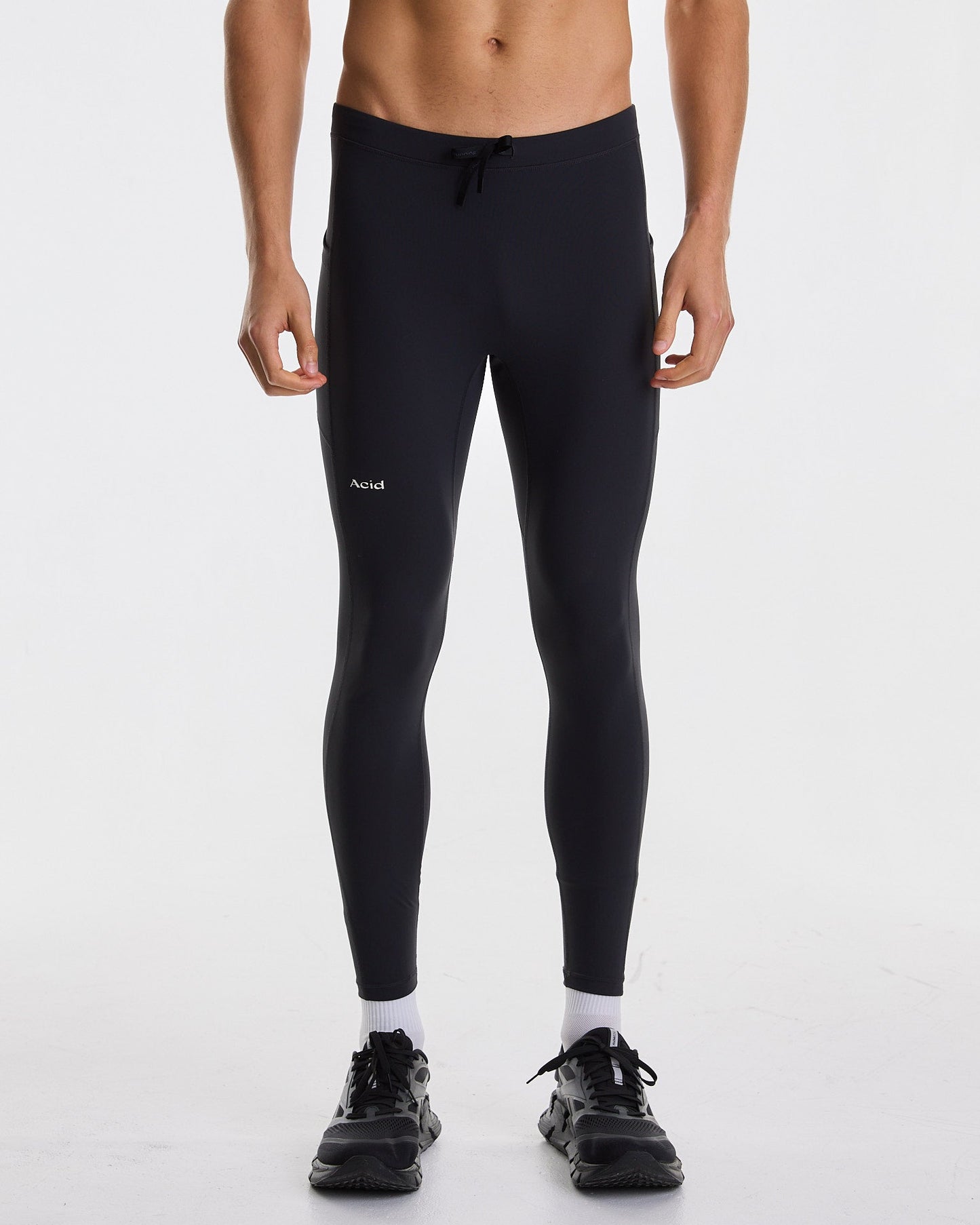 Men's Running Full Tight - Black