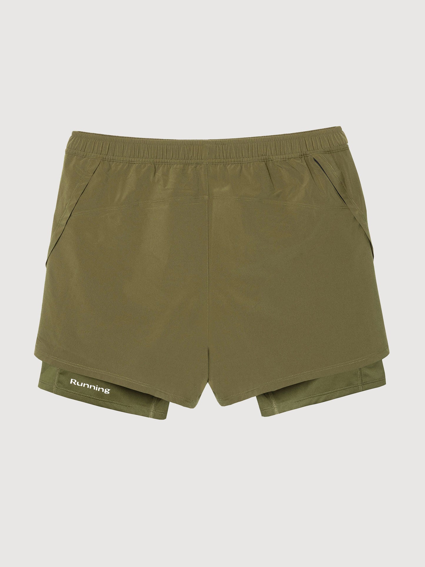 2-in-1 Shorts - Dark Olive