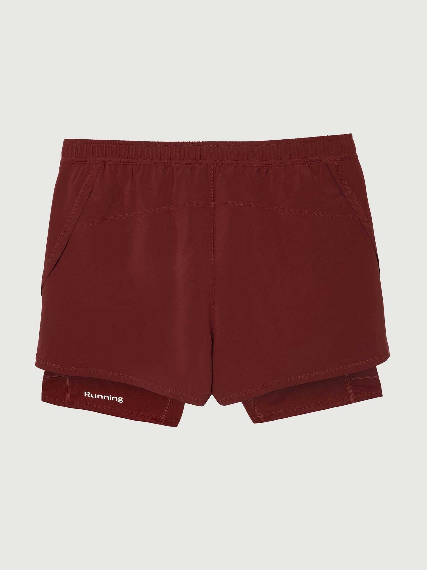 2-in-1 Shorts - Fired Brick